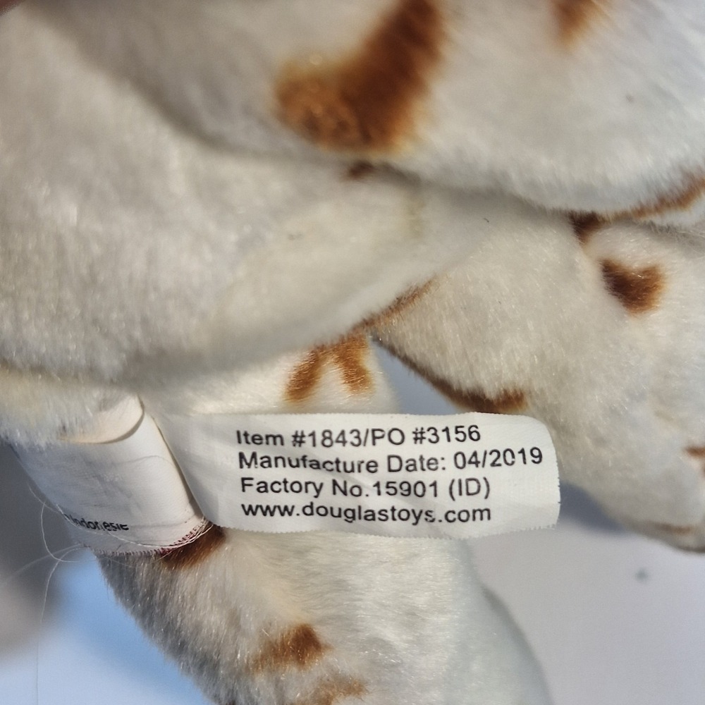 ZEB the LONGHORN STEER by Douglas Cuddle 13" stuffed plush animal Texas Cow* - Picture 7 of 7